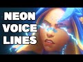NEON Voice Lines VALORANT | Episode 4 Act 1 Preview Event