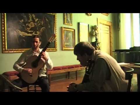 Clases con Oscar Ghiglia en la Academia Chigiana - Camilo, Guitarra