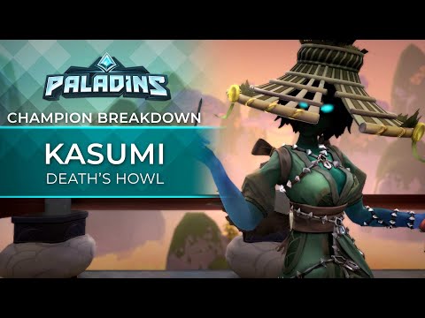 Paladins - Ability Breakdown | Kasumi, Death's Howl