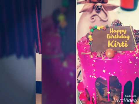 Happy birthday kirti