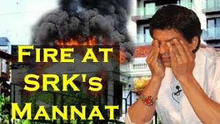 Fire Breaks Out At Shahrukh Khan&#39;s Bungalow Mannat | CHECK OUT
