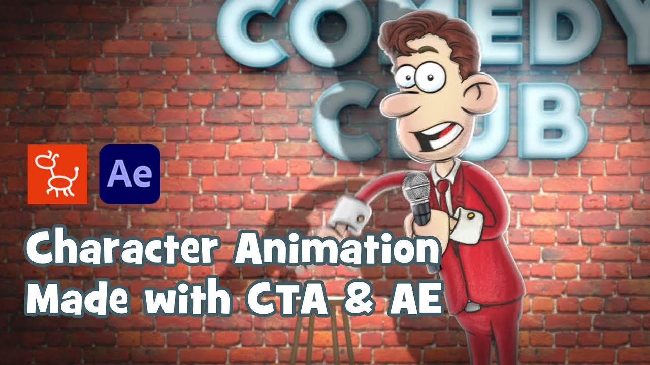 Made with Cartoon Animator & After Effects | Comedy Club - Animation by Warwick Hays - YouTube