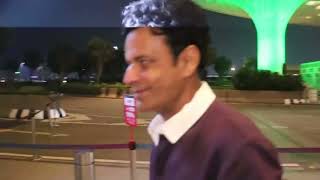 Manoj Bajpayee Spotted At Airport Departure