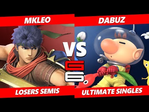 Genesis 6 SSBU - FOX MVG | MKleo (Ike) Vs. GRV | Dabuz (Olimar) Smash Ultimate Tournament LS