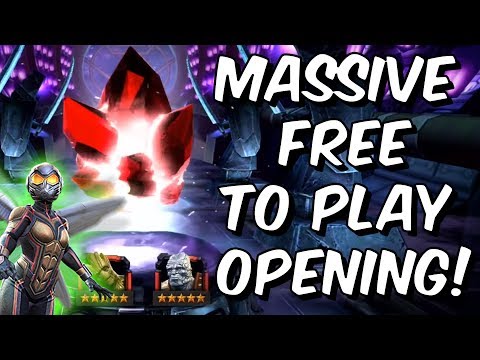 3x 5 Star Crystal Opening + Variant Rewards & More!!! - Free To Play - Marvel Contest Of Champions