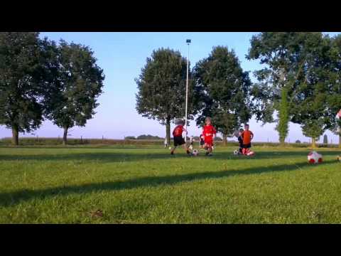 Jordy bij RKUVC mini pupillen