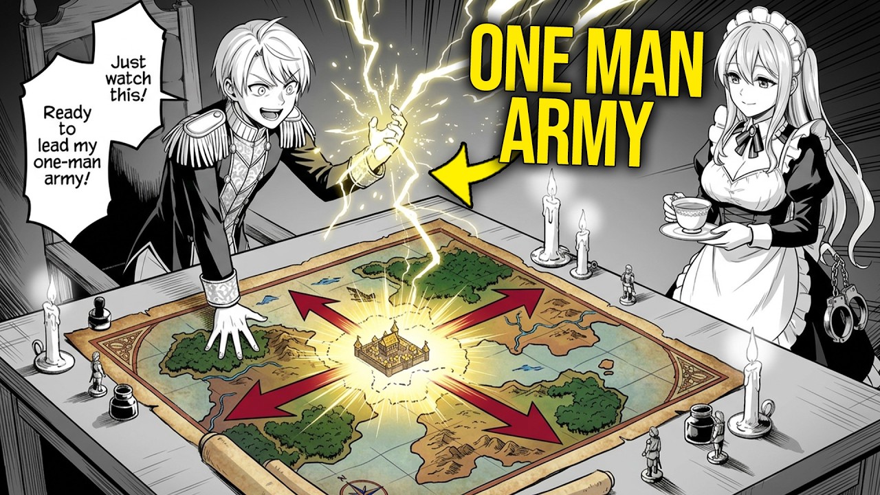 He's The Laziest Prince But His Lightning Magic Is So BROKEN He Fights Entire Nations Alone | Manga