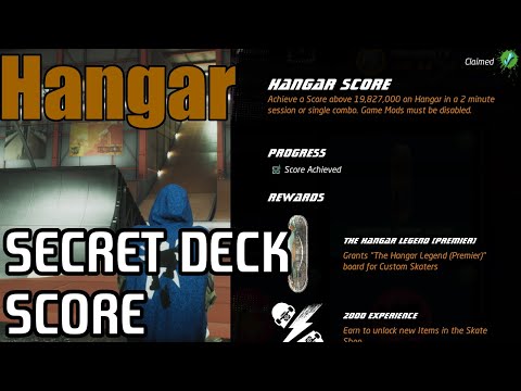 Hangar - Secret Deck Score - 19,827,000+ in a Single Session