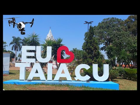 Drone filma Taiaçu São Paulo (4k)