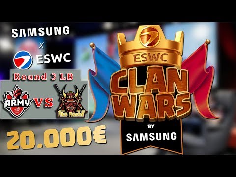 €20,000 ESWC Clan Wars Asus Rog Army vs Ako Roshi Losers Bracket Final