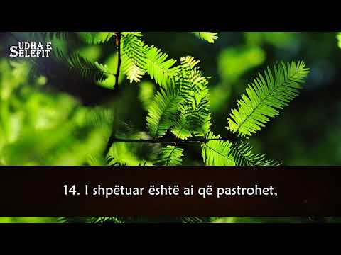 SURJA EL-A‘LÂ  (Mekase - 19 vargje) Shejh Salih el-Feuzani (Allahu e ruajttë!)