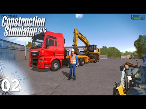 Construction Simulator 2015 #2 - "Zbieranie doświadczenia od kolegów z sąsiedniej firmy"