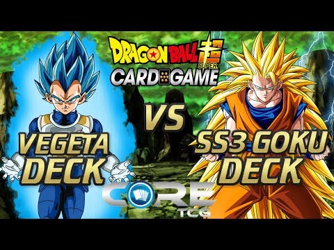 ROYAL BLUE VEGETA V.S SUPER SAIYAN 3 GOKU! DBS CORE TCG REGIONAL