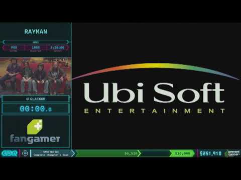 Rayman by Glackum in 1:21:16 - AGDQ 2018 - Part 44
