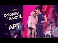 콜드플레이 X 로제 Coldplay X ROSÉ APT Music Of The Spheres Tour Seoul Korea 250425