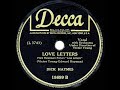 1st RECORDING OF: Love Letters - Dick Haymes (1945)