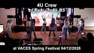 4U Crew (of Bear Creek HS) at VACES Spring Festival 4/12/2026