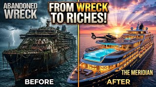 This 100 Year Old Abandoned Cruise Ship Was Rotting for 52 Years - What He Did To It Will Shock You 