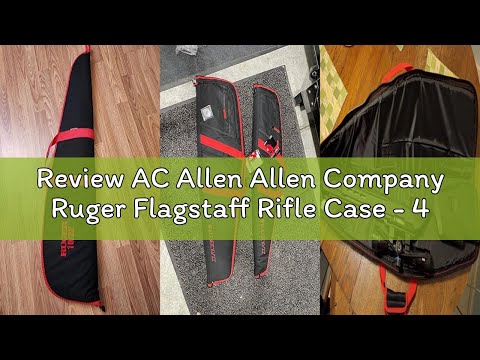 Review AC Allen Allen Company Ruger Flagstaff Rifle Case - 40-Inch Soft Gun Bag - Hunting and Shooti