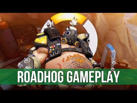 Overwatch Beta: Roadhog Gameplay!