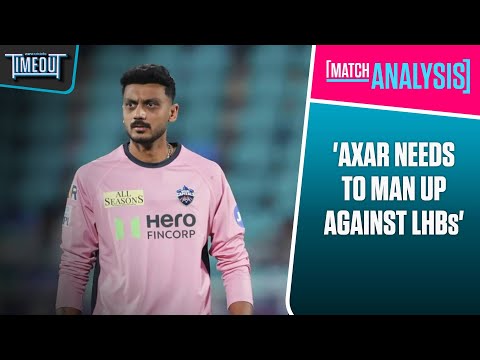 Bishop: 'Axar has to man up against left-handers'