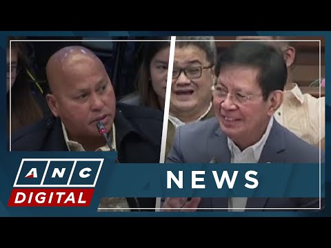 'Hamunin mo na lang, 'wag na dito': Lacson jokes after Dela Rosa sought to invite Fortun to probe