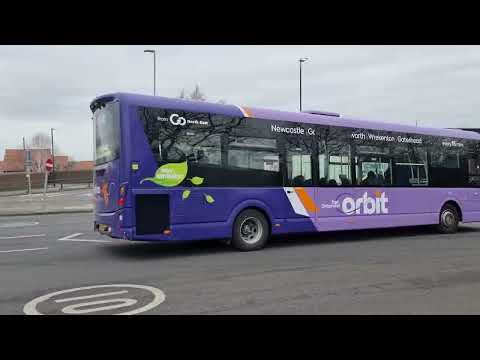 *MY FAVOURITE ORBIT* East Gateshead Orbit 52 - Go North East 5448 - NK66 EVJ