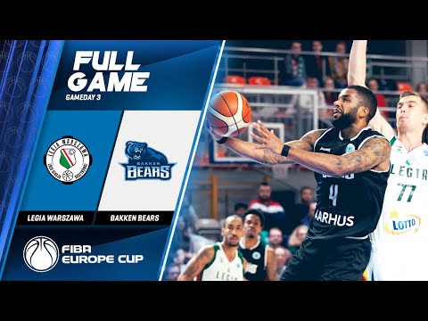 Legia Warszawa v Bakken Bears - Full Game - FIBA Europe Cup 2019-20