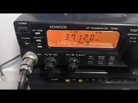 Kenwood ts50 más solarcom imax 2000 escuchando en 80m vs sdr