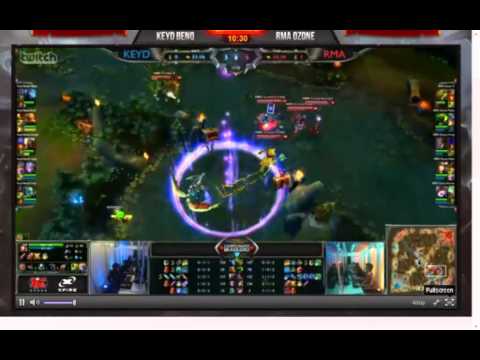 Revolta rouba o dragão - CBLOL Primeira partida Keyd BenQ vs RMA Ozone