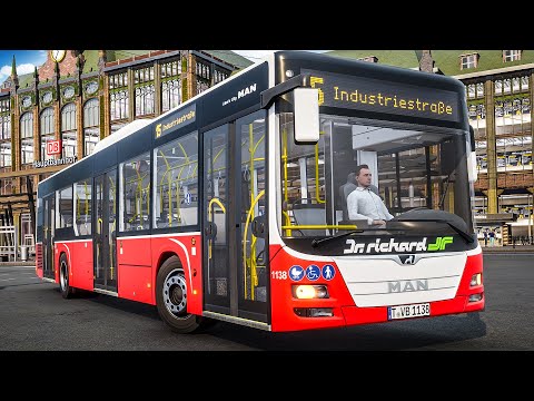 Mit dem neuen MAN 3-Türer-Solobus am Hauptbahnhof | City Transport Simulator #5 | Bus Simulator