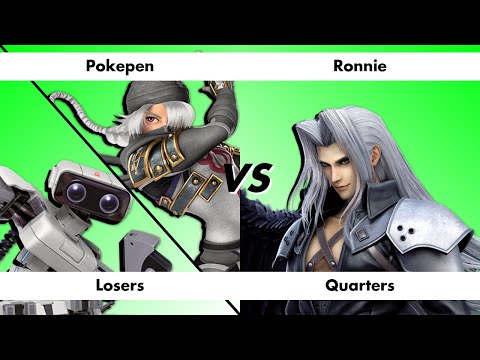Pokepen (Sheik/Pyra Mythra) vs Ronnie (Sephiroth) Losers Quarters @ Blastzone Revamped+ 57