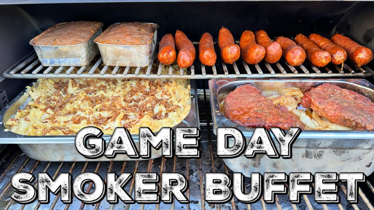 GAME DAY SMOKER BUFFET - Damit bekommst Du die ganze Mannschaft satt!