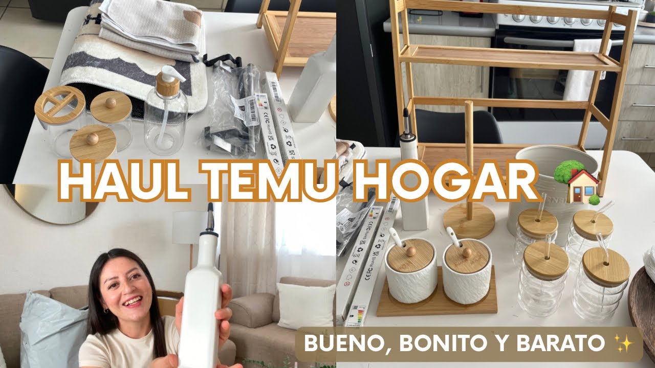 SUPER HAUL FOR MY HOME WITH TEMU 🏡 | KITCHEN REVIEW ✨ | CHANGES AND MORE 💕