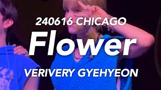 [계현 직캠] 240616 Flower | 2024 VERIVERY FANMEETING TOUR [GO ON] in CHICAGO