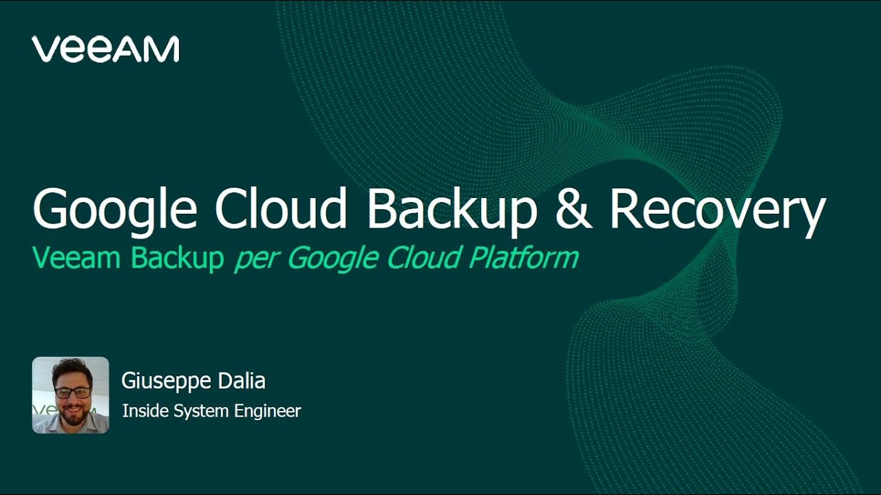 Google Cloud Backup: accelera il tuo viaggio verso il cloud video