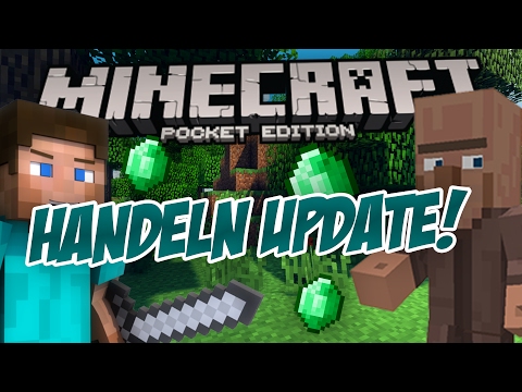 Minecraft PE 1.0.4 Beta Mit Villagern HANDELN UPDATE! [NEWS]