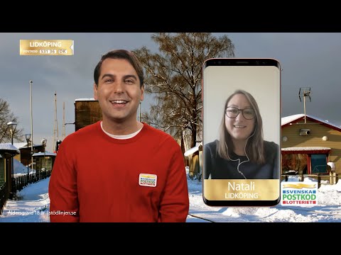 Daniel överraskar vinnare i Lidköping - Postkodlotteriet