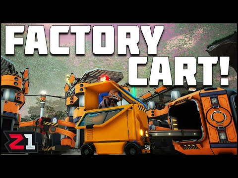 Iron Bars, Pipes and Factory Cart ! Steam Satisfactory Ep 7 | Z1 Gaming