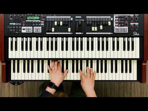 Hammond Organ: The new SKX Layering Organ Plus Two Extra Voices NAMM version