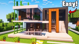 Minecraft: How To Build a Modern House (step-by-step) - Tutorial