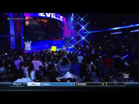 Adrian Neville Epic Entrance ( 8th April 2015 )
