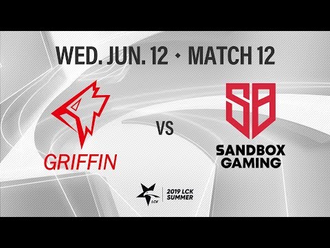 GRF vs SB | Match12 H/L 06.12 | 2019 LCK Summer