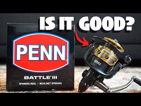 PENN Battle III 3000 Review (Best Budget Spinning Reel?)