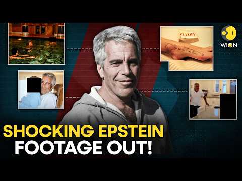 Epstein Files LIVE: DoJ Releases NEW VIDEOS Showing Epstein Dancing, Chasing Women | WION LIVE