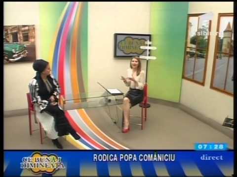 Rodica Popa Comaniciu 2 - "Ce buna-i dimineata!" Antena1 Sibiu