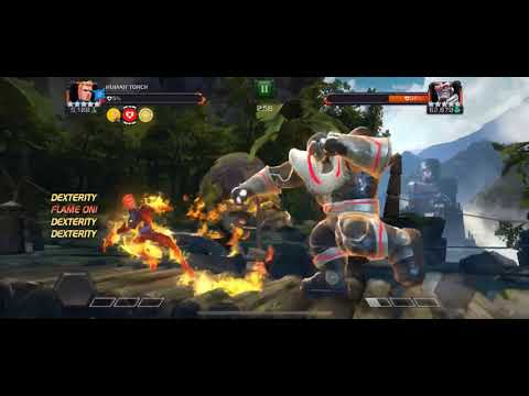 Map 6 AQ Human Torch beast mode 5% hp