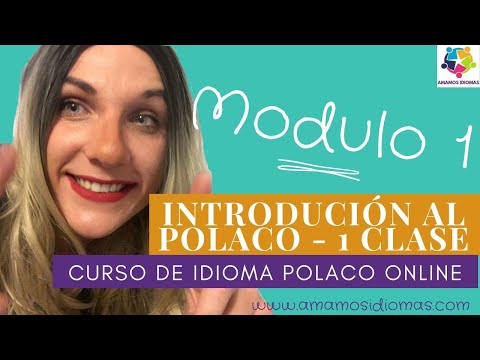Tu 1 clase de idioma polaco - introducción al curso de polaco para los principiantes online ⬇️