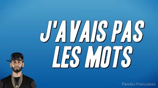 La Fouine - J&#39;avais pas les mots (Paroles)