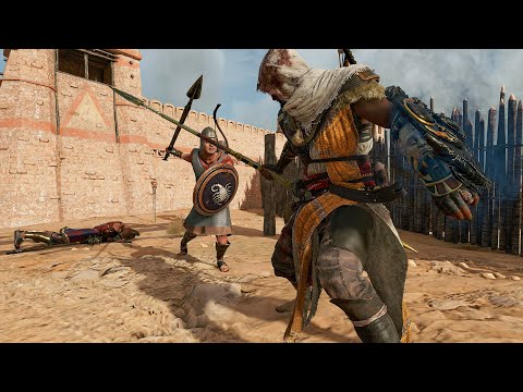 Assassin's Creed Origins : Master Assassin Stealth Kill Gameplay [ NO HUD 4K 60 FPS ]